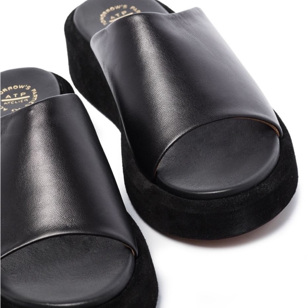 ATP Atelier Pacci Black Chunky Sandals 41 - Picture 13 of 13